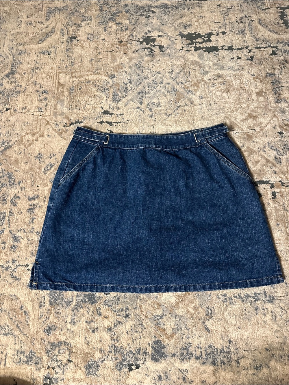 Vintage Prime Elements denim skort 100% cotton